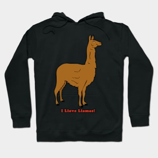 I Love Llamas #2 Hoodie